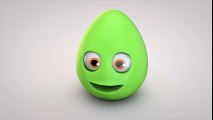 Learn color Surprise Eggs W Paints Cartoons Colors Nursery Rhymes for children