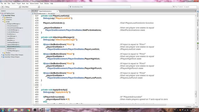 Unity3D Fighting Game Tutorial #45 Player Movement