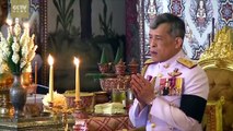 Thai people welcome their new king