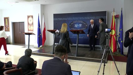 Czaputowicz-Dimitrov ortak basın toplantısı - ÜSKÜP