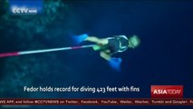 World's youngest freediver is only 3 years old