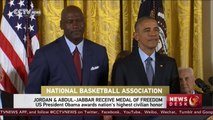 Obama awards nation's highest civilian honor to basketball players