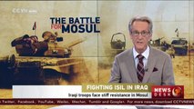 Iraqi troops face stiff resistance from ISIL as they push into Mosul