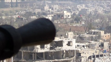 Le régime syrien continue de bombarder la Ghouta orientale