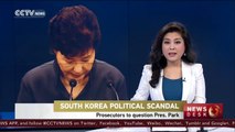 South Korea President Park to be questioned by prosecutors