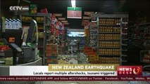 New Zealand earthquake: Locals report multiple aftershocks, tsunami triggered