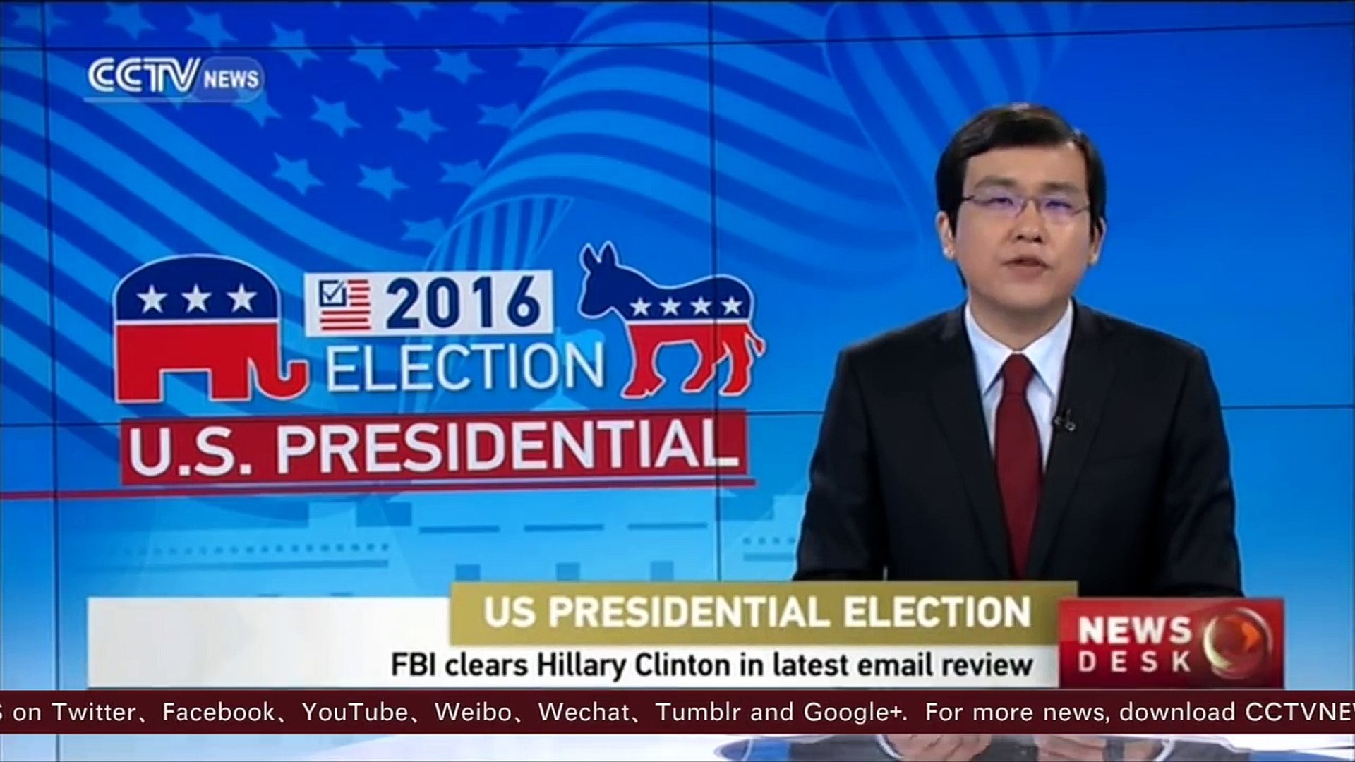 US election: FBI clears Hillary Clinton in latest email review