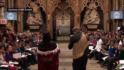 Senior Royals attend Commonwealth Day Service