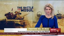 Iraqi forces push deeper into east Mosul