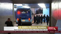South Korea's political scandal: Court issues warrant to formally arrest Choi Soon-sil
