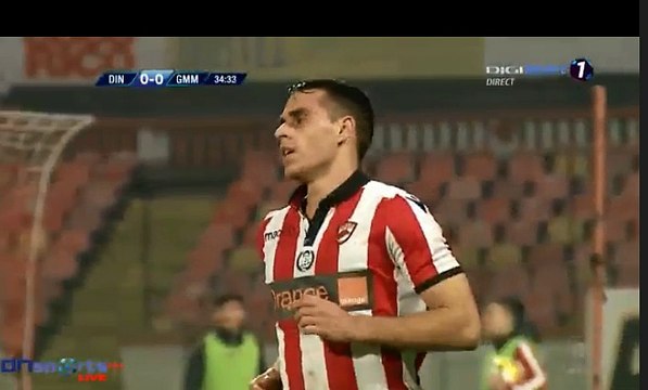 Ivan Pesic Super Goal (1:0) Dinamo Bucuresti - Gaz Metan Medias