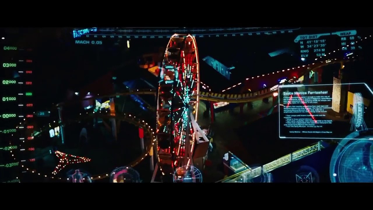 Iron Man HUD Scenes.