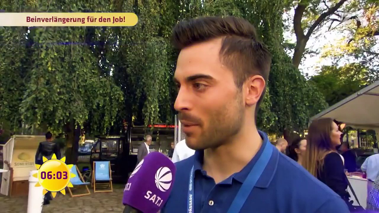 BEINVERLÄNGERUNG um 8CM für MODELKARRIERE | SAT.1 Frühstücksfernsehen | TV