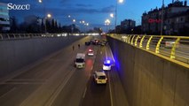 Konya’da alkollü sürücü dehşeti Zincirleme kazaya yol açtı 3’ü polis 7 kişi yaralandı