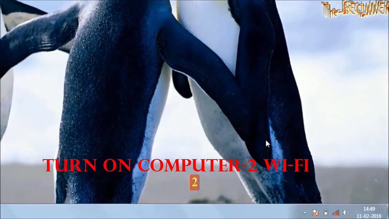 How to Connect two or more Computers by Wireless Connection & Share Files between them