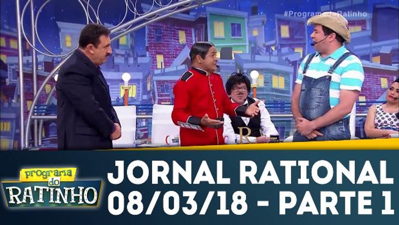 Jornal do Ratinho - 08.03.18 - Parte 1