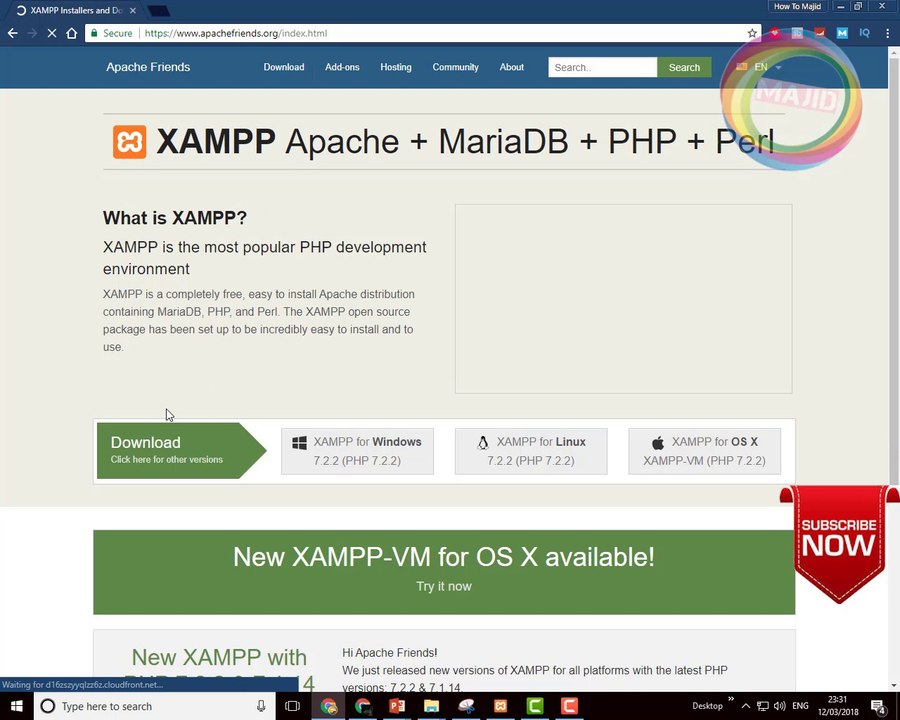 How to Install XAMPP Server on Windows 10