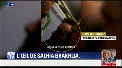 L'oeil de Salhia Brakhlia :"Espèce de nègre de merde", réactions gênées au  Front national !