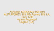 ALFA ROMEO 159 Alfa Romeo 159 2.4...
