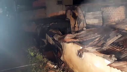 Khói bốc nghi ngút tại căn biệt thự số 13 ở TP.Đà Lạt