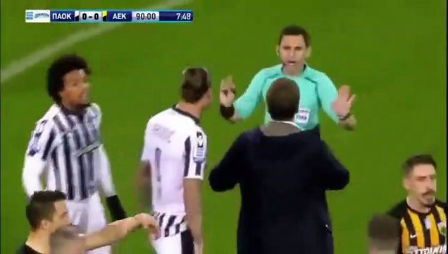 Greek league suspended as PAOK president confronts referee with gun