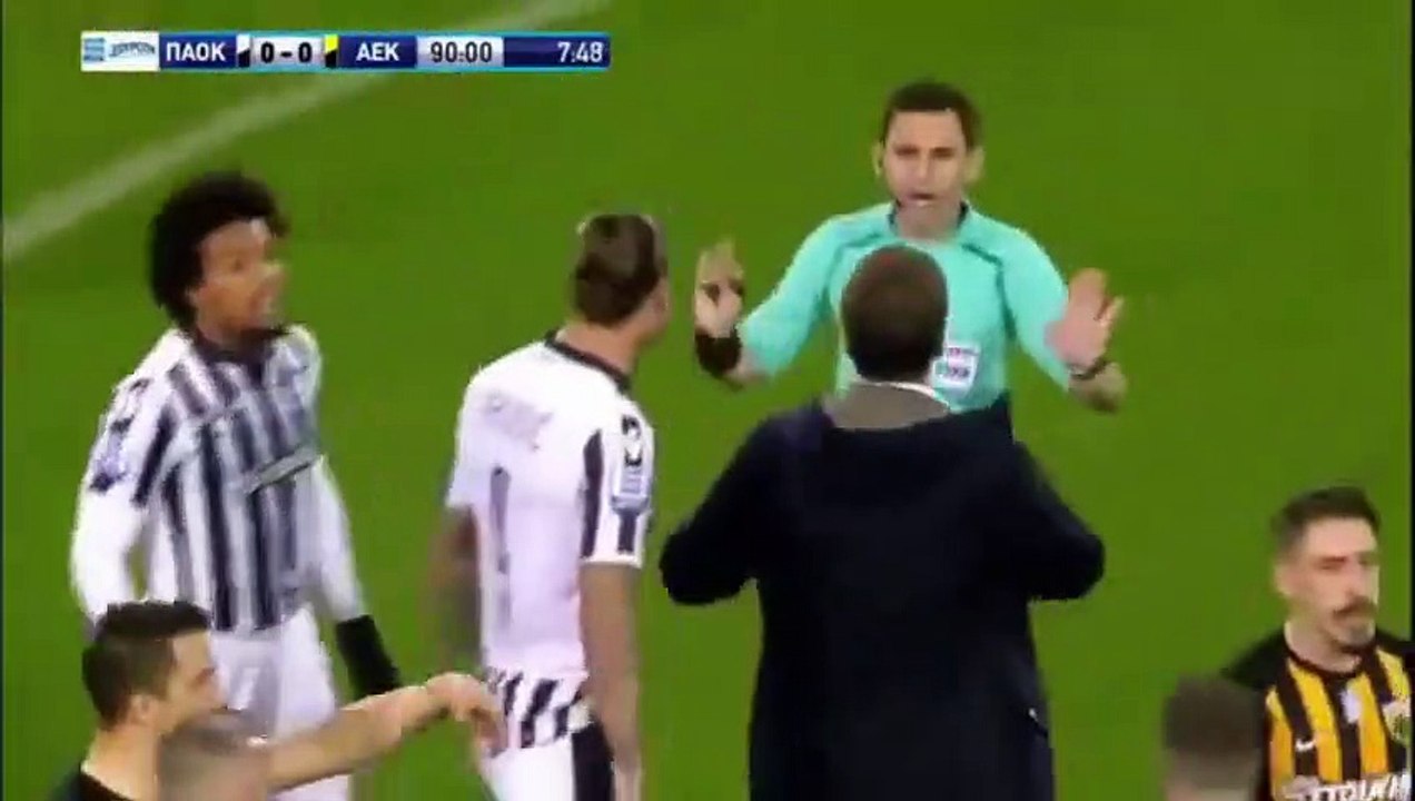 Greek league suspended as PAOK president confronts referee with gun