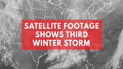 NOAA satellite footage shows third storm 'Skylar' approaching northeast