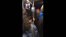Metrobüste öpüşen gençlere müdahale : Ahlak bekçisiyim, ben Avrupalı değilim! - T24