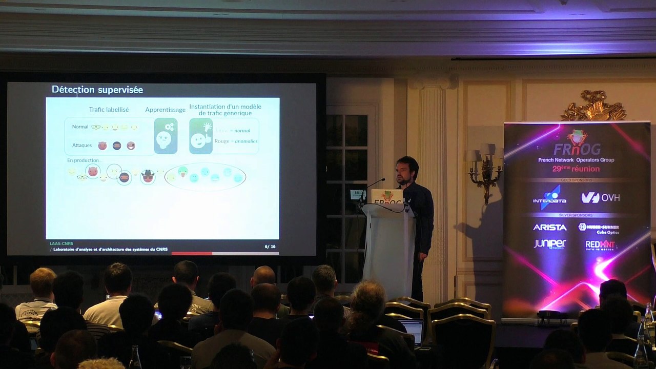 FRNOG 29 - Gilles Roudière (LAAS/CNRS) : Détection DoS/DDoS