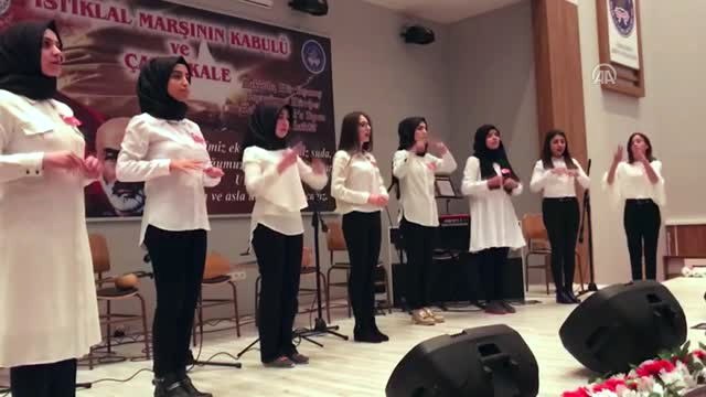 30 Kuş Şiirini İşaret Dili ile Okudular
