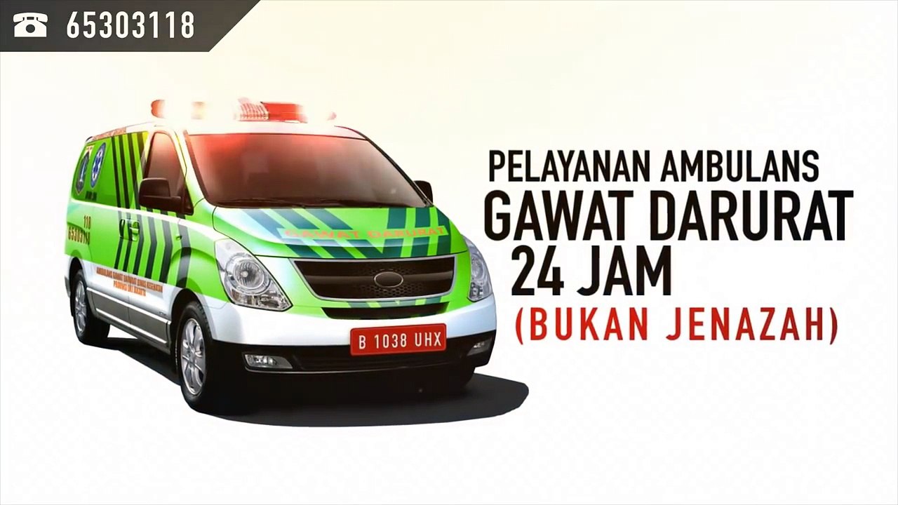 Pelayanan Gratis Untuk Warga DKI, AMBULANS GAWAT DARURAT 24 JAM