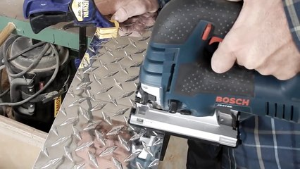 Make a diamond plate tool box