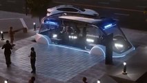 Boring Co urban loop system preview -  priority to pedestrians & cyclists over cars