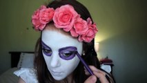 Classic Sugar Skull Makeup Tutorial Halloween new