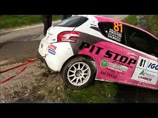 After crash rallye du Touquet 2014 Equipage Dalmasso-Ponzevera, Help spectateurs_