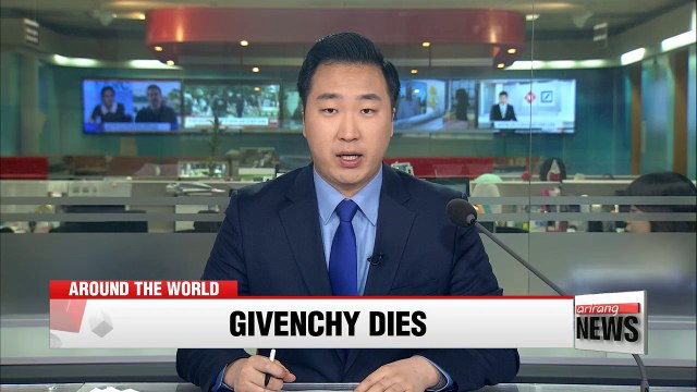 Iconic French fashion designer Hubert de Givenchy dies at 91