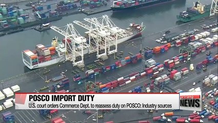 U.S. court orders Commerce Department to reassess duty on POSCO: Sources