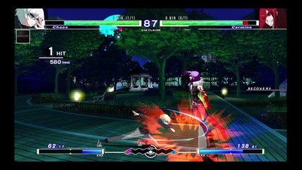 UNDER NIGHT IN-BIRTH Exe:Late[st] Vs CPU Carmine Gameplay 3