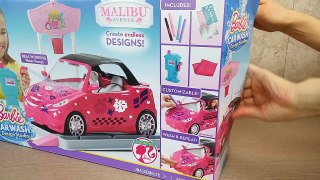 Barbie Car Wash Design Studioバービー車Carro da Barbie Salão de Automóvel Búp bê Barbie Rửa Xe phòng thu