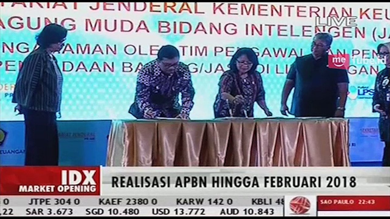 Realisasi APBN Hingga Februari 2018