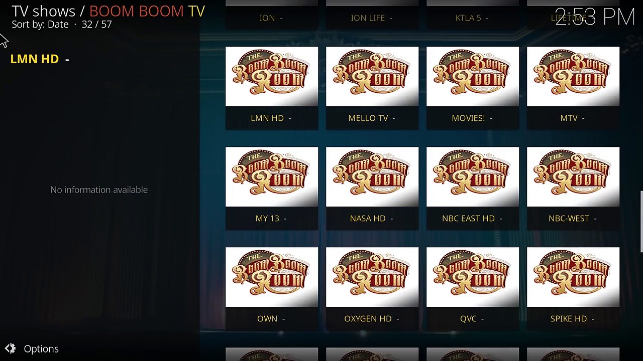 THE BEST LIVE TV/IPTV ADDON FOR KODI - BOOM BOOM ROOM TV