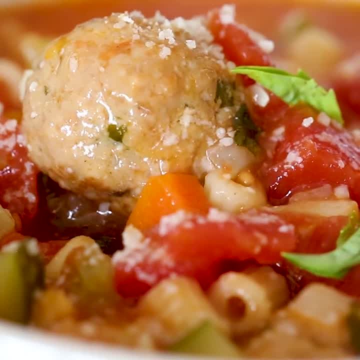 Instant Pot Turkey Meatball and Ditalini Soup video Dailymotion