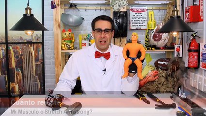 Cuánto resiste Mr Músculos o Stretch Armstrong?