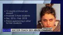 High School Soccer Coach Charged with Sexually Assaulting Students