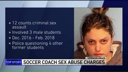 Скачать видео: High School Soccer Coach Charged with Sexually Assaulting Students