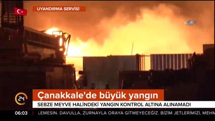 Yangın kontrol altına alınamadı