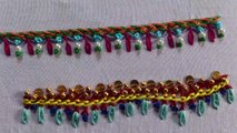 Hand embroidery. Hand embroidery stitches for beginners. part-8. Decorative stitches.
