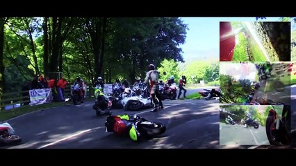 Real Road Racing Crash Compilation [Loss control of the bike]