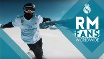 Crazy Skiing with Cristiano Ronaldo's shirt by Andri Ragettli