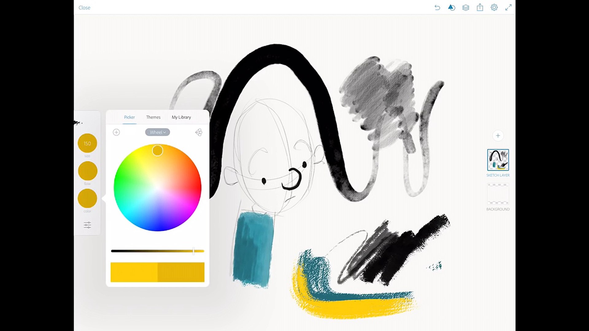Importing Photoshop Brushes Into Adobe Sketch